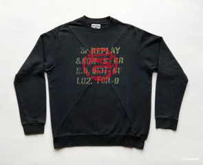 REPLAY Men’s Sweatshirt Ανδρικό Φούτερ - Size L