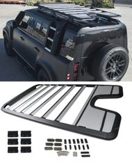 ΣΧΑΡΑ ΟΡΟΦΗΣ Land Rover Defender Silver Upgrade Roof Expedition Rack Kit Bodykit For Land Rover Defender L663 110 2020-2025
