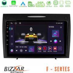 Bizzar F Series 8Core Android14 4+64GB  Mercedes SLK Class Navigation Multimedia Tablet 9 Με Carplay & Android Auto | Pancarshop