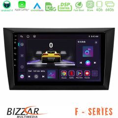 Bizzar F Series 8Core Android14 4+64GB  Vw Golf 6 Navigation Multimedia Tablet 9 Με Carplay & Android Auto | Pancarshop