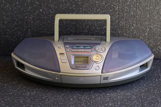Panasonic RX-ES27 Portable CD Cassette Radio Boombox Tape Radio Working.