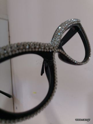 Σκελετός γυαλιών ηλίου,οράσεως με στρας,cateye..-thumb-2