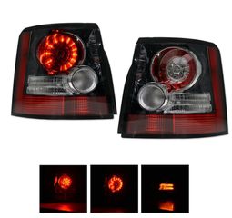 ΦΑΝΑΡΙΑ ΠΙΣΩ Land Rover Range Rover Sport L320 BLACK Full LED Tail Lights 2005-2013