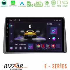Bizzar F Series 8Core Android14 4+64GB Renault Arkana 2019- Navigation Multimedia Tablet 9" Με Carplay & Android Auto Με Car