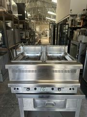 Μεταχειρισμενη Φριτέζα Αερίου Διπλή Visvardis 70X60X35 8+8 λίτρα Attica-Inox....ΔΕΚΤΗ ΠΙΣΤΩΤΙΚΗ ΚΑΡΤΑ ΓΙΑ ΑΤΟΚΕΣ ΔΟΣΕΙΣ