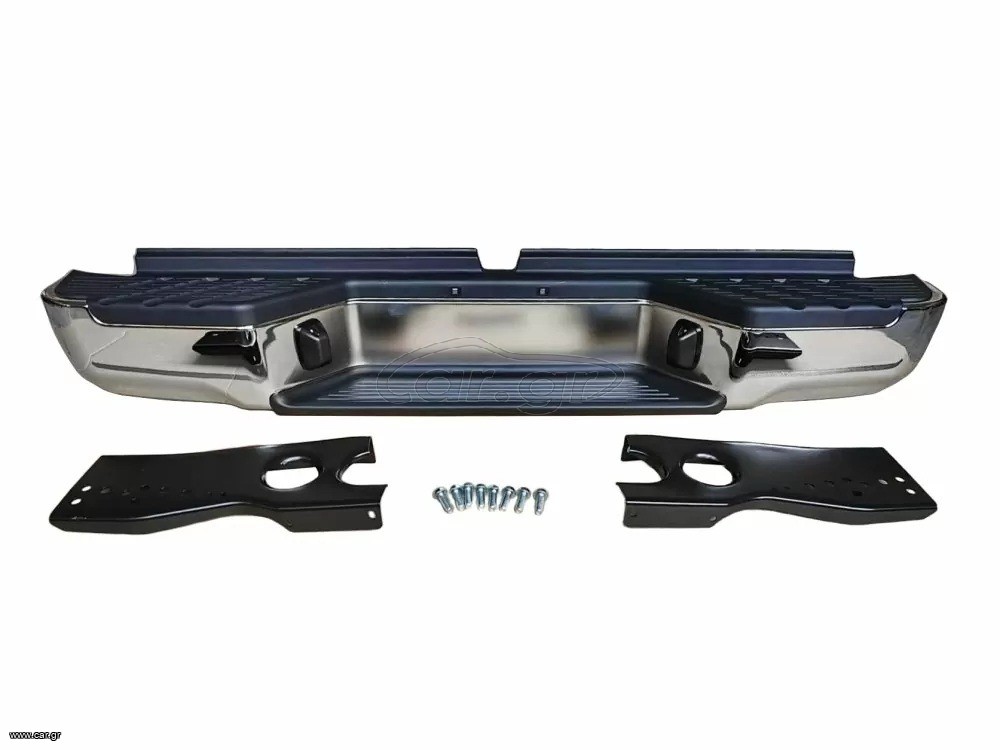 ΠΡΟΦΥΛΑΚΤΗΡΑΣ NISSAN D22 '01-'08 2WD/4WD ΠΙΣΩ ΧΡΩΜΙΟ ΚΟΜΠΛΕ