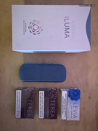 IQOS Iluma μπλε + 2 KONA + 1 LEVIA
