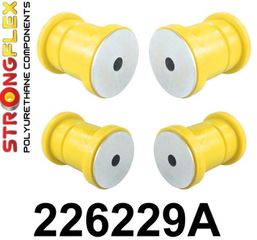 Σινεμπλοκ Πολυουρεθανης Πίσω Γεφυρας Strongflex (Sport) Audi S3 / A3 / TT - VW Golf 6 -7- 8 (4Motion) - 4 Τμχ.- Μοντέλα απο 29.5.2012 Και Μετά - (226229A)