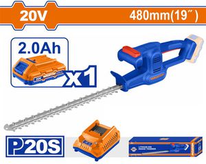 Wadfow WLYP5181E Ψαλίδι Μπορντούρας Μπαταρίας Li-ion 20V / 2Ah με 1 μπαταρία