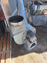 Απορροφητήρας Μονής Αναρρόφησης 1,0hp/230v, Με Φτερωτή 1350 στροφών