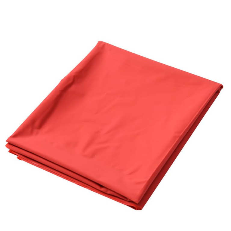 PVC Waterproof Bed Sheet Red S