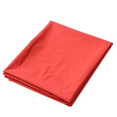PVC Waterproof Bed Sheet Red S