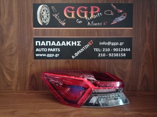 Audi	Q4 e-tron	2022-	Sportsback Φανάρι πίσω Αριστερό Λογότυπο LED  Κωδικός: 89A945091 / Ο