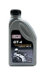 ELDON’S Συνθετικό Λιπαντικό Για Μοτοσυκλέτες GT-4 SAE 10W-40 1 L