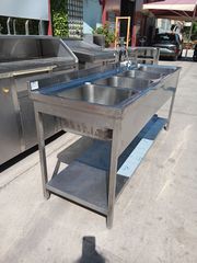 Λάντζα ανοιχτή με 4 γούρνες 40x40 (Α3691)-thumb-2