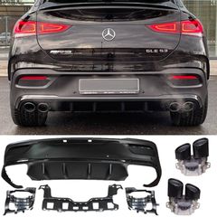 ΠΙΣΩ ΣΠΟΙΛΕΡ MERCEDES GLE53 AMG Design Diffuser for Mercedes Benz GLE C167 Coupe