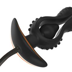 Flower Silicone Inflatable Anal Plug-thumb-2