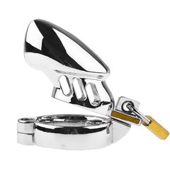 Male Locking Chastity Cock Cage Device S-thumb-3