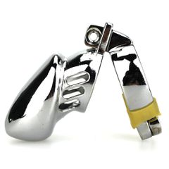 Male Locking Chastity Cock Cage Device S-thumb-2