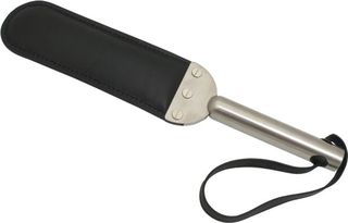 Mister B Impact Leather Paddle Padded Small