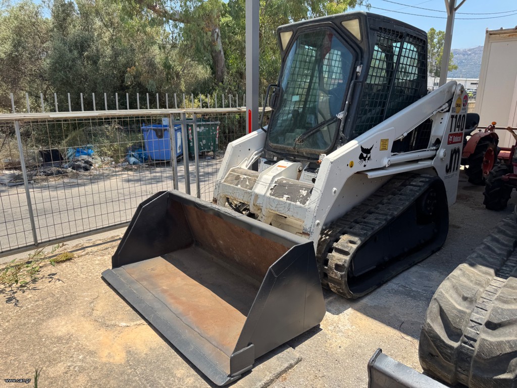 Φορτωτάκι Bobcat 2007 ΕΠΩΛΗΘΗ!!! T140-Skid Steer ΕΡΠΥΣΤΙΟΦΟΡΟ-HIGHFLOW-JOYSTICK