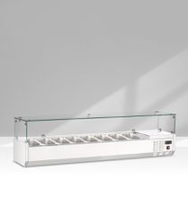 Επιτραπέζιες βιτρίνες Σαλατών 9*1/4 GN PAN EFS 1800