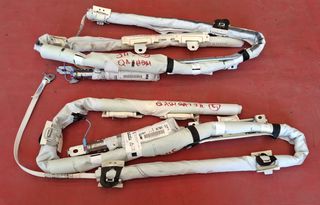 NISSAN QASHQAI J11 2014-2022 ΑΕΡΟΣΑΚΟΣ ΟΥΡΑΝΟΥ ΑΡΙΣΤΕΡΟΣ-ΔΕΞΙΟΣ (ΚΟΥΡΤΙΝΑ)