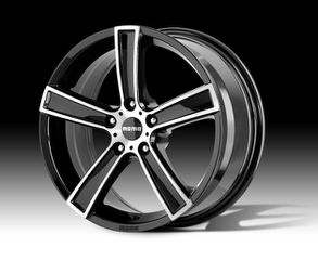 ZANTEΣ Σ MOMO STRIKE BLACK 8X17 5X110 ET38