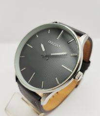 ΡΟΛΟΙ OOZOO TIMEPIECES ΜΕ ΓΚΡΙ ΔΕΡΜΑΤΙΝΟ ΛΟΥΡΑΚΙ Α9526 ΤΙΜΗ 55 ΕΥΡΩ