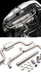 ΣΕΤ ΕΞΑΤΜΙΣΗ CAT-BACK EXHAUST SYSTEMS TITANIUM FOR VOLKSWAGEN GOLF GTI (MK8) 2022+