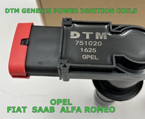 coils DTM 751020 /OPEL ASTRA G - ASTRA H  GENESIS COILS ΠΟΛΛΑΠΛΑΣΙΑΣΤΕΣ 45,000 volt/ A16-LETT / Z16XER / Z18-XER / A16-LET / A16-LES / A16-LEL / A16-LER  /ΤΙΜΗ 1 ΤΜΧ-thumb-1