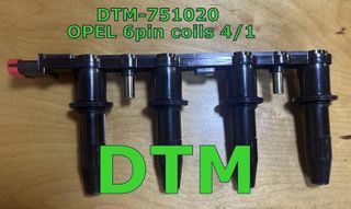 coils DTM 751020 /OPEL ASTRA G - ASTRA H  GENESIS COILS ΠΟΛΛΑΠΛΑΣΙΑΣΤΕΣ 45,000 volt/ A16-LETT / Z16XER / Z18-XER / A16-LET / A16-LES / A16-LEL / A16-LER  /ΤΙΜΗ 1 ΤΜΧ-thumb-4