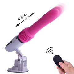 Thrusting Vibrator Function Wireless Pink