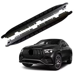 ΣΚΑΛΟΠΑΤΙΑ Side Steps Running Boards Mercedes Benz GLE Coupe C167 2020-2025 black. Design