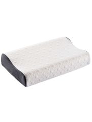 Μαξιλάρι Memory Foam με καμπύλες PEACEFUL Λευκό Μαξιλάρι ύπνου: 60 x 40 + 12/10 εκ. MADI