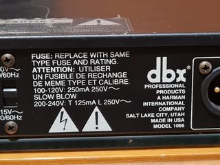Dbx 1066 Dual-Channel Compressor / Limiter / Gate-thumb-2