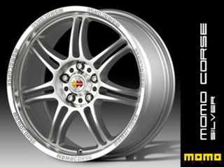 ZANTEΣ  MOMO CORSE SILVER 7.5X17 5X112 ET48