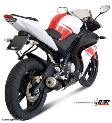 Εξάτμιση Ολόσωμη Mivv Gp Style Titanium Yamaha YZF 125 R 2008-2013*