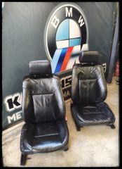 Bmw Ε39 καθίσματα μαύρο δέρμα μπροστά-πίσω