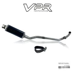 ΕΞΑΤΜΙΣΗ VPR TRIOVAL S BLACK  HONDA ASTREA 110 X NEW ΜΕ ΛΑΜΔΑ