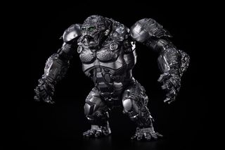 TRANSFORMERS -Optimus Primal Beast "Clas. S." - Model Kit Blokees 25cm-thumb-2