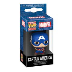 MARVEL NEW CLASSICS - Pocket Pop Keychains - Captain America-thumb-1