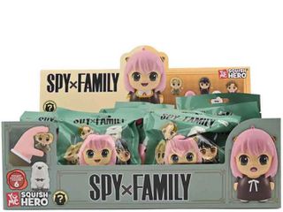 SPY X FAMILY - Squish Hero - Assortiment 16 Figures 7.6cm