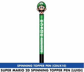 SUPER MARIO - Luigi - 2D Spinning Topper Pen-thumb-0