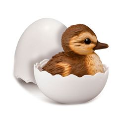 Baby Bird assorted figure 7cm-thumb-2