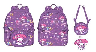 MY MELODY - Must - Backpack + detachable shoulder bag-thumb-0