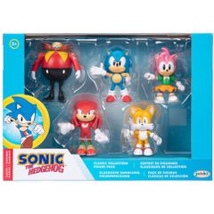 Sonic The Hedgehog pack 5 figures 6cm