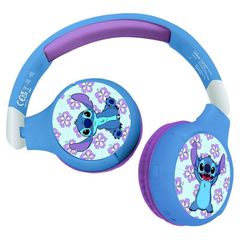 Disney Stitch Bluetooth wireless headphones-thumb-1