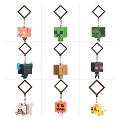 Minecraft Backpack Buddies Mystery Bags Series 3 Display (24)