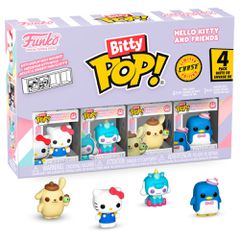 Blister 4 figures Bitty POP Hello Kitty and Friends Hello Kitty